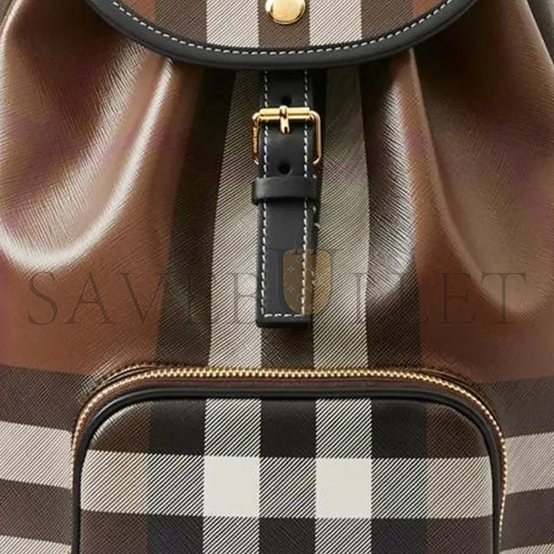 BURBERRY PLAID BACKPACK 80696641 (37*24*13cm)